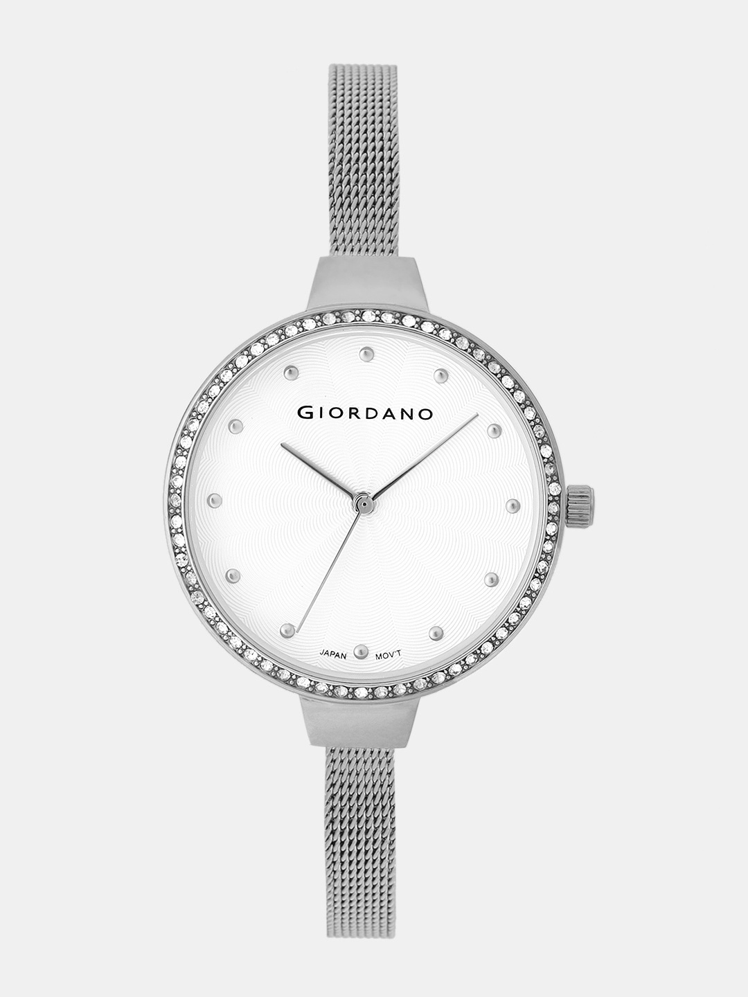 

GIORDANO Women Silver-Toned Analogue Watch 2979-11