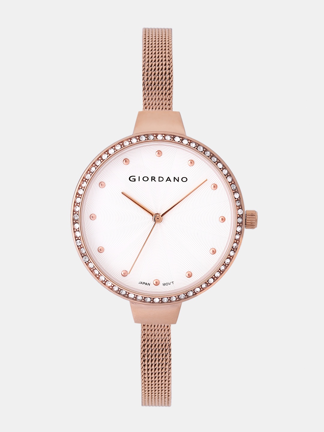 

GIORDANO Women White Analogue Watch 2979-44