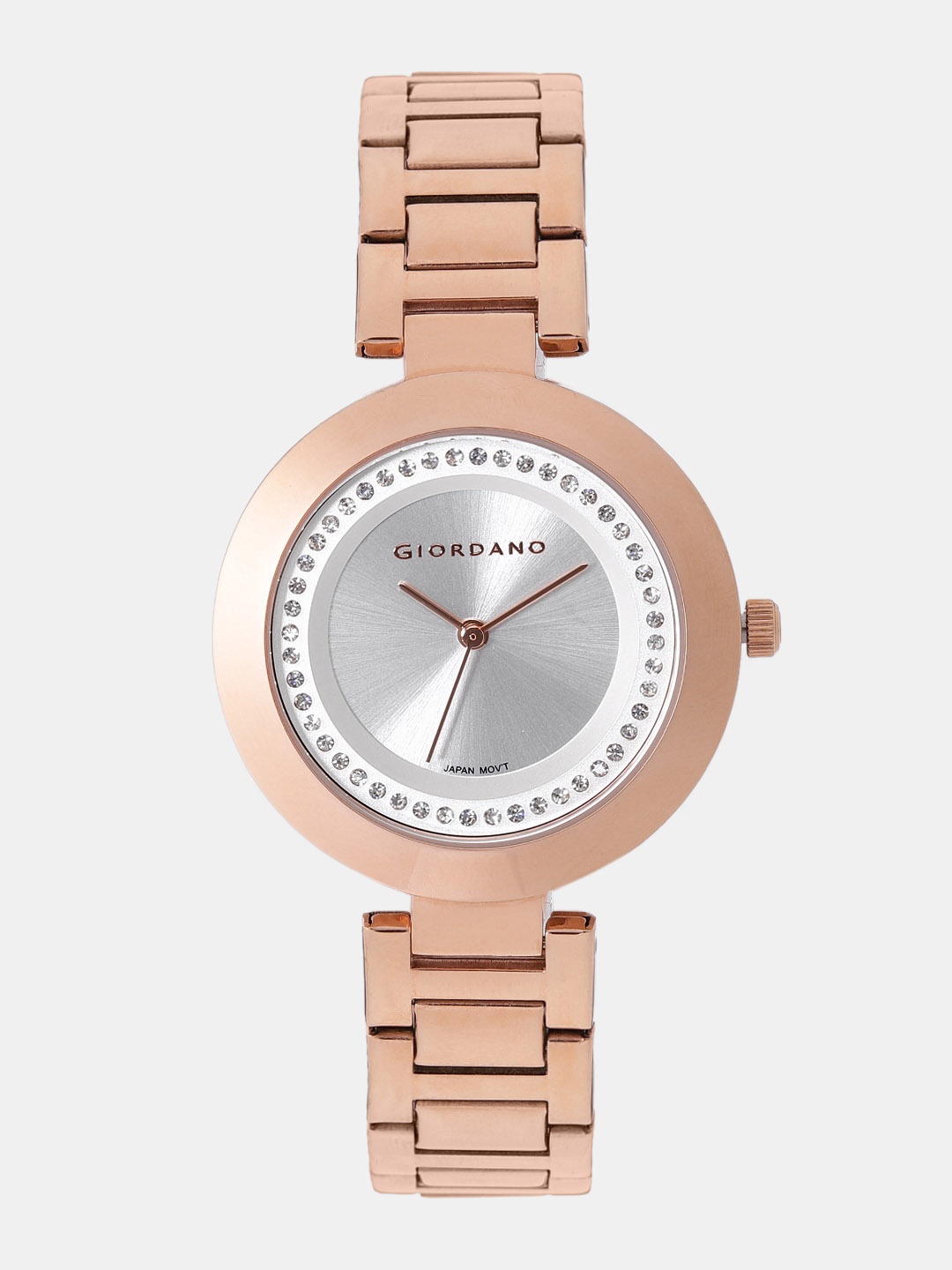 

GIORDANO Women Silver-Toned Analogue Watch 2975-33