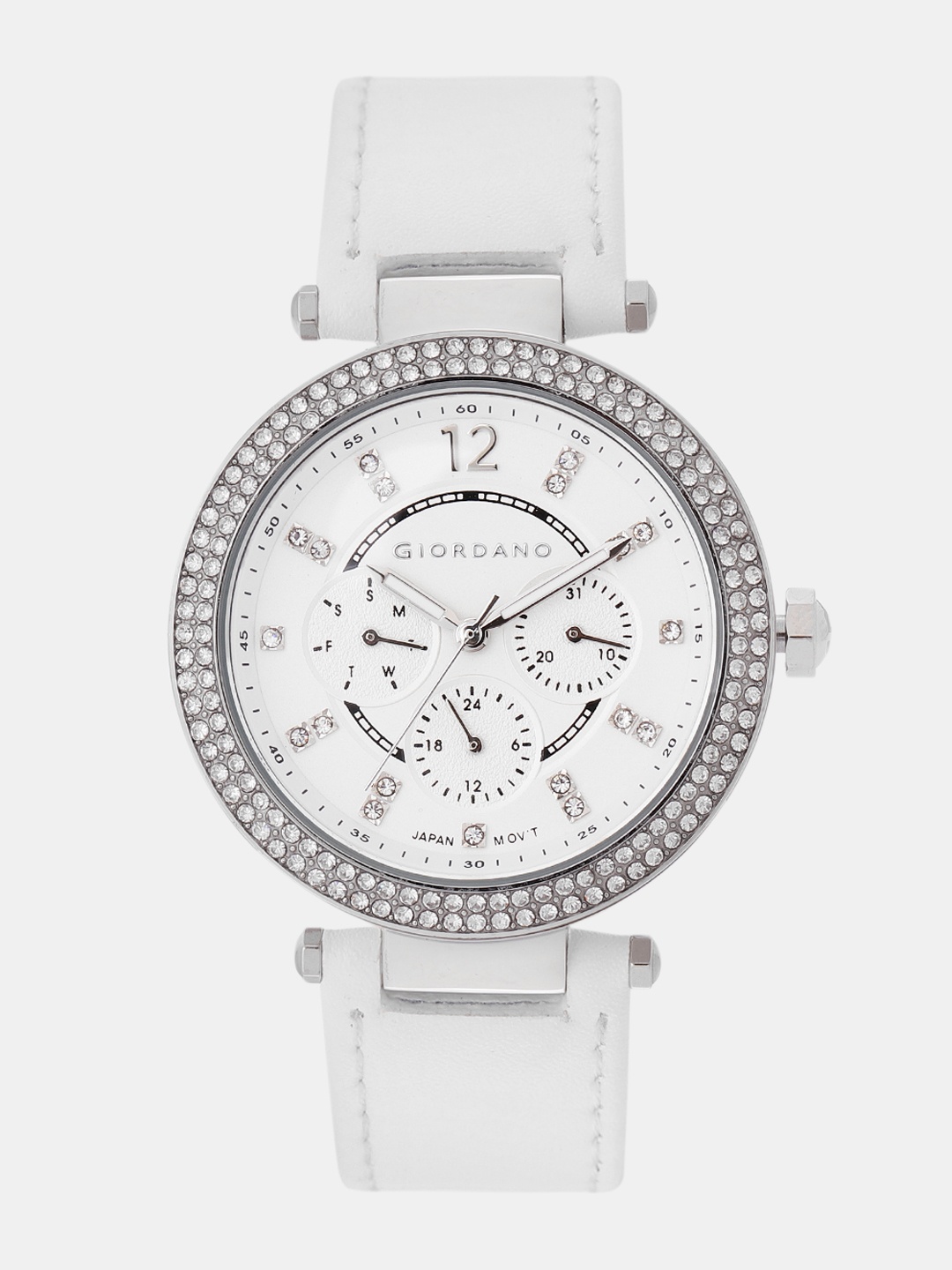 

GIORDANO Women Off-White Analogue Watch 2960-01