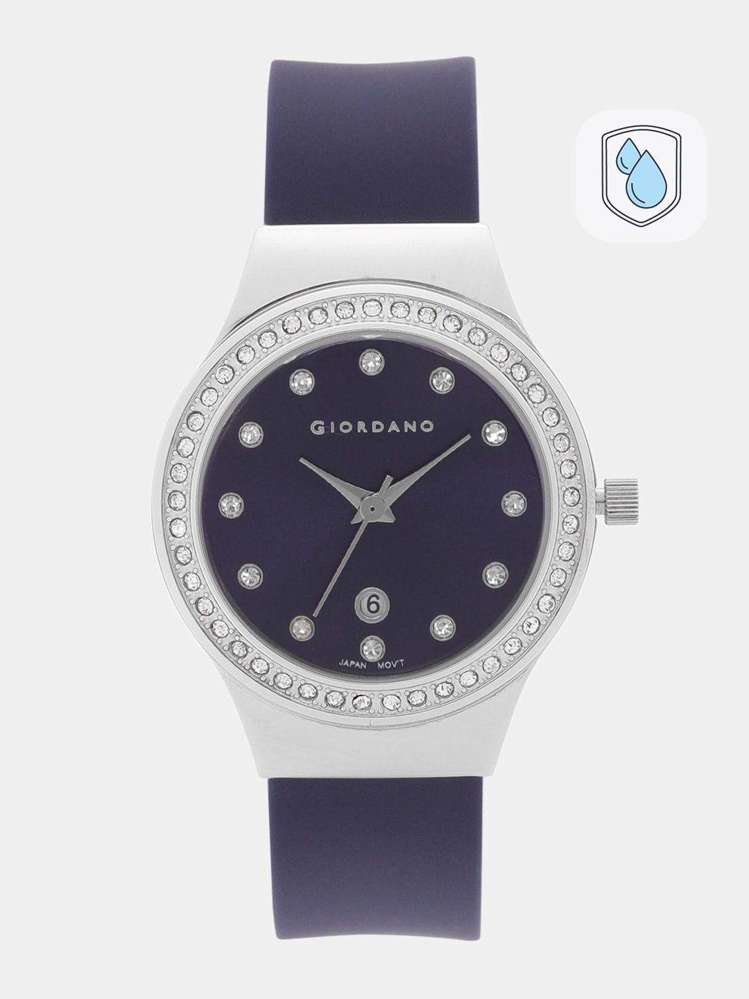 

GIORDANO Women Navy Blue Analogue Watch 2909-08