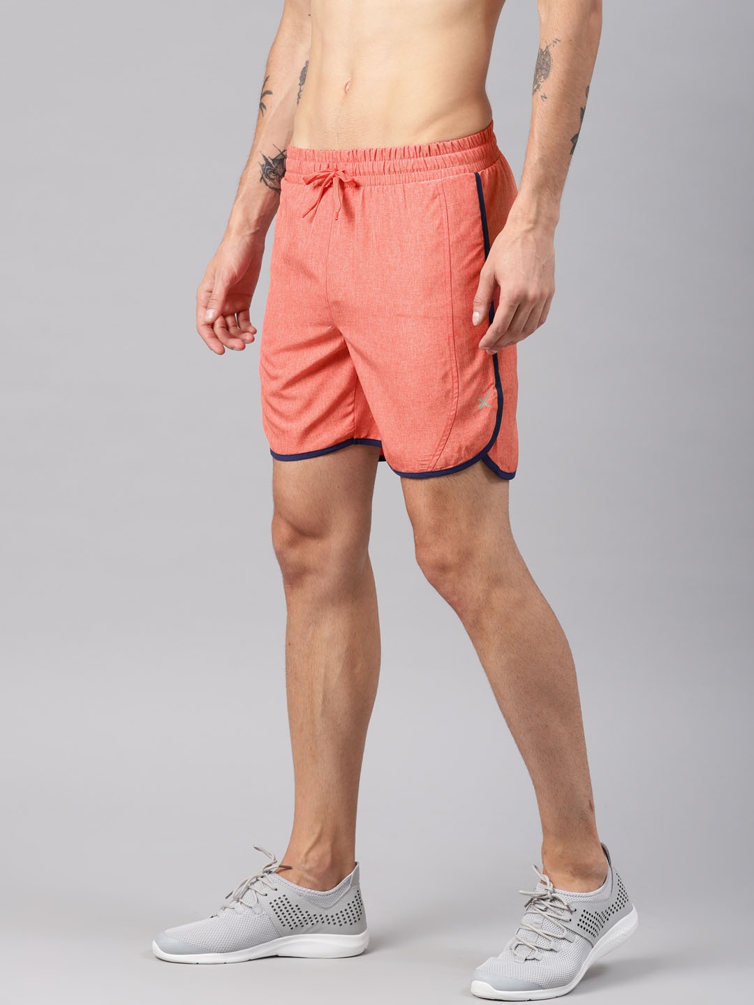 

HRX by Hrithik Roshan Men Red Rapid Dry Lightweight Dolphin Running shorts