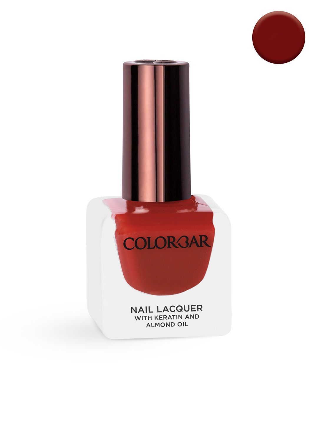 

Colorbar Keratin & Almond Oil Nail Lacquer 12 ml - Crimson 422, Red