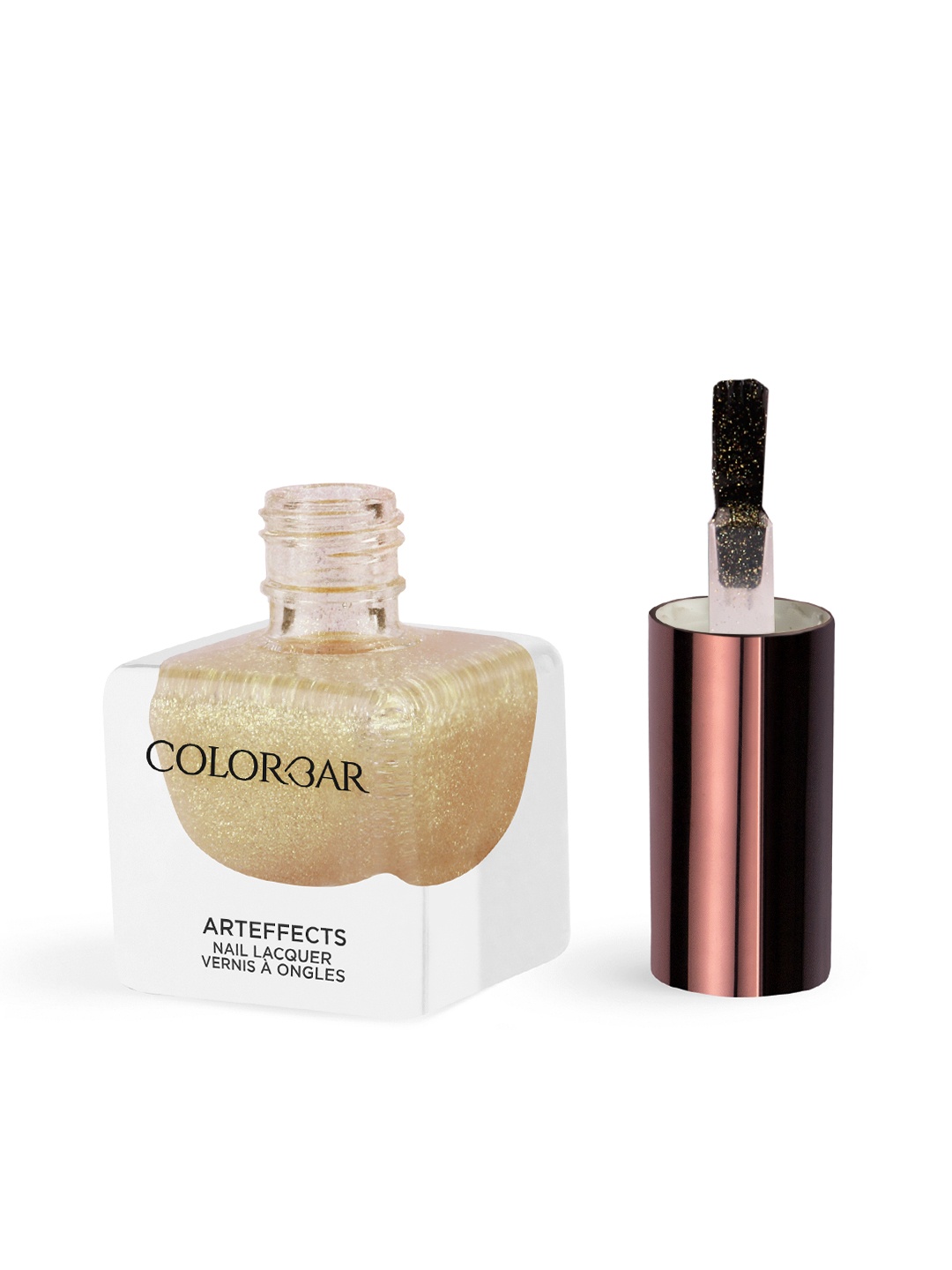 

Colorbar Arteffects-Glitz Explosion Top Coat - Shake EmGold, Gold