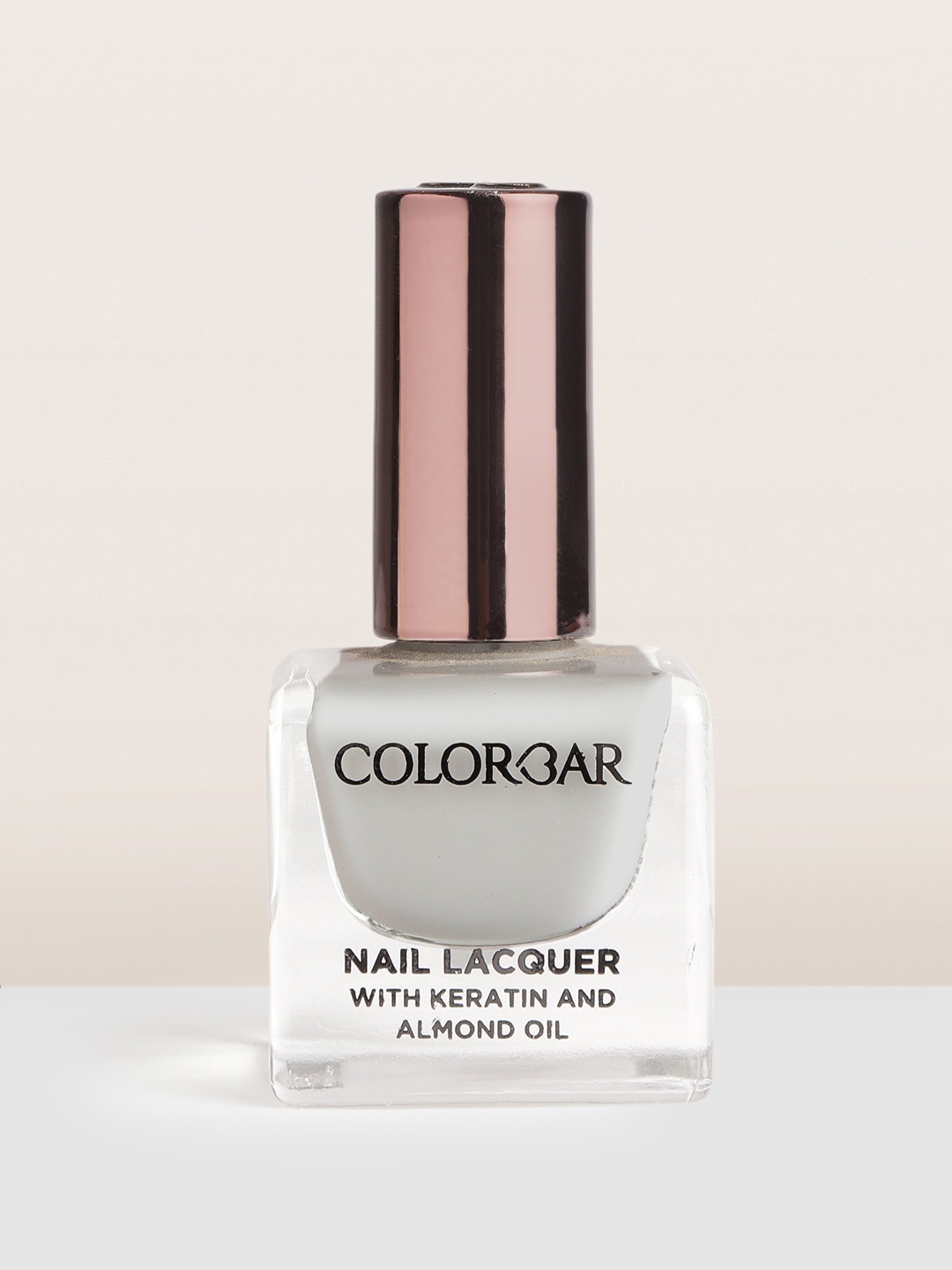 Colorbar Luxe Nail Lacquer with Keratin & Almond Oil - Grey Slate 1002