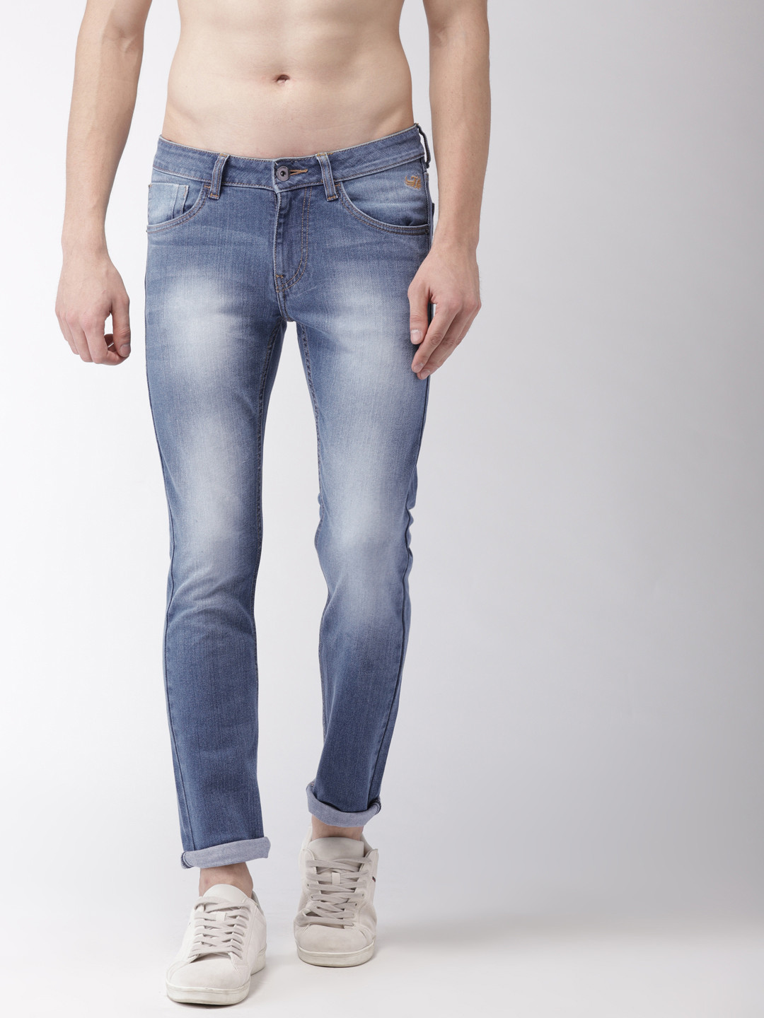 

Flying Machine Men Blue Jackson Skinny Fit Low-Rise Clean Look Stretchable Jeans