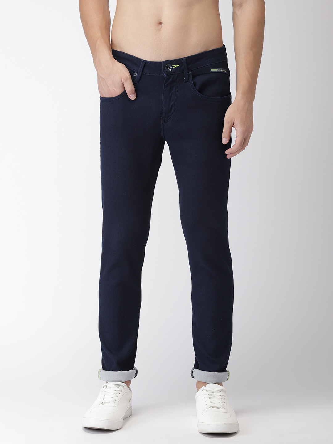

Flying Machine Men Blue Jackson Skinny Fit Mid-Rise Clean Look Stretchable Jeans