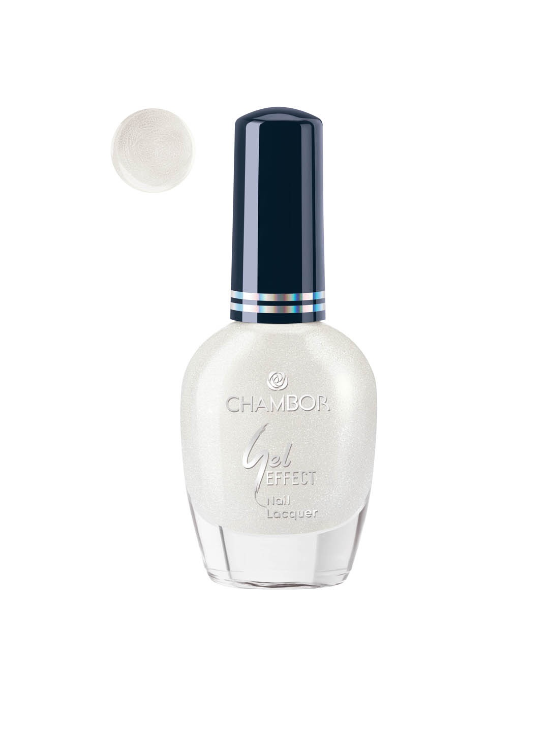 

Chambor White 601 Gel Effect Nail Polish 10 ml
