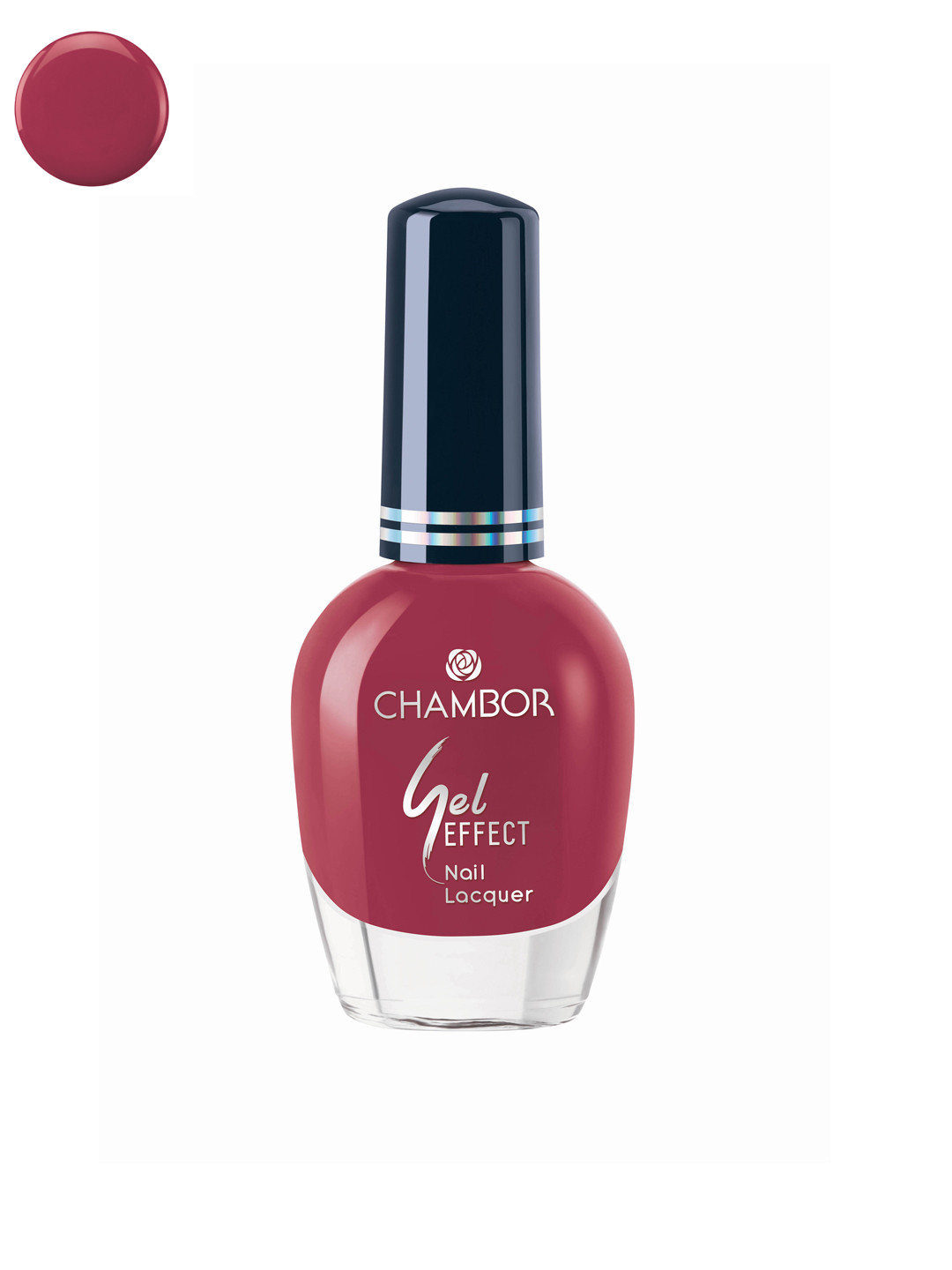 

Chambor 207 Gel Effect Nail Lacquer 10ml, Maroon