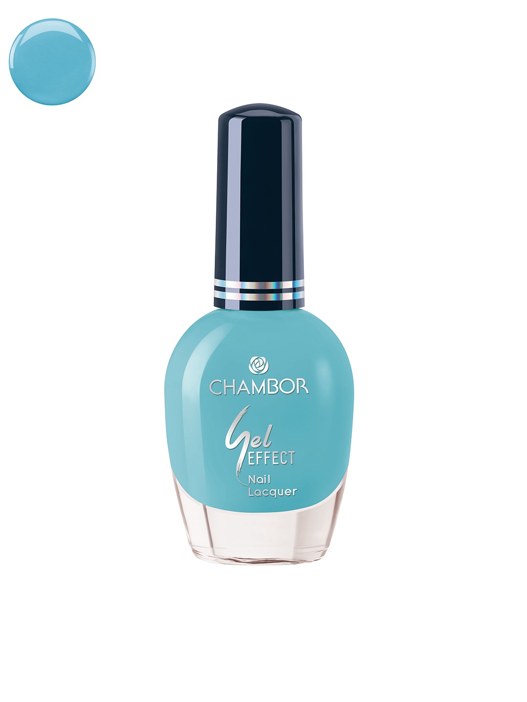 Chambor Blue 402 Gel Effect Nail Polish 10 ml