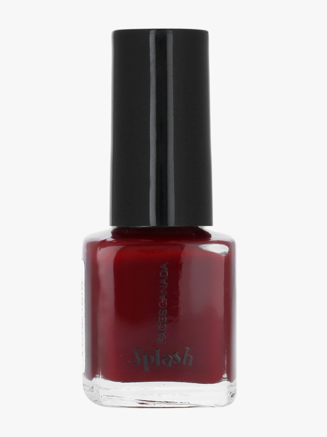 

FACES CANADA Splash Fast Dry High-Shine Long-Lasting No Chip Nail Enamel - Marooned 401, Maroon