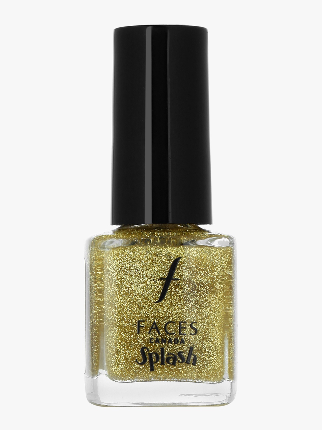 

FACES CANADA Splash Fast Dry High-Shine Long-Lasting No Chip Nail Enamel - All That Glitters 22, Gold