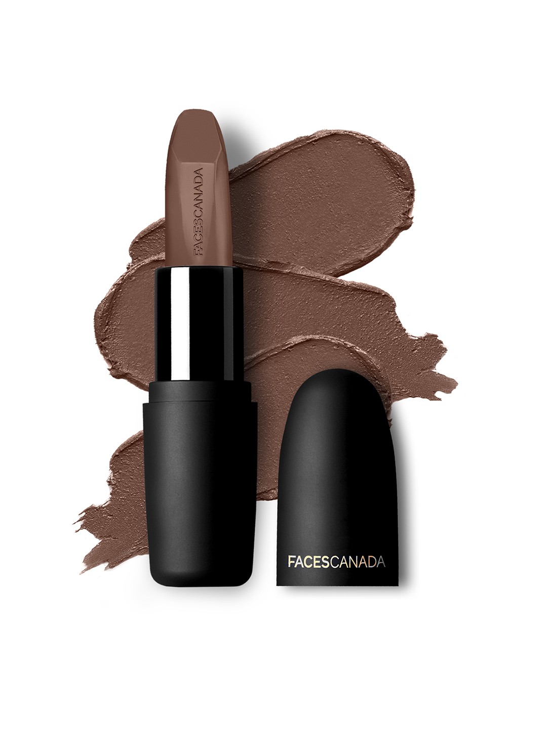 

FACES CANADA Weightless Matte Finish Hydrating Lipstick with Almond Oil - Pretty Sepia 08, Maroon
