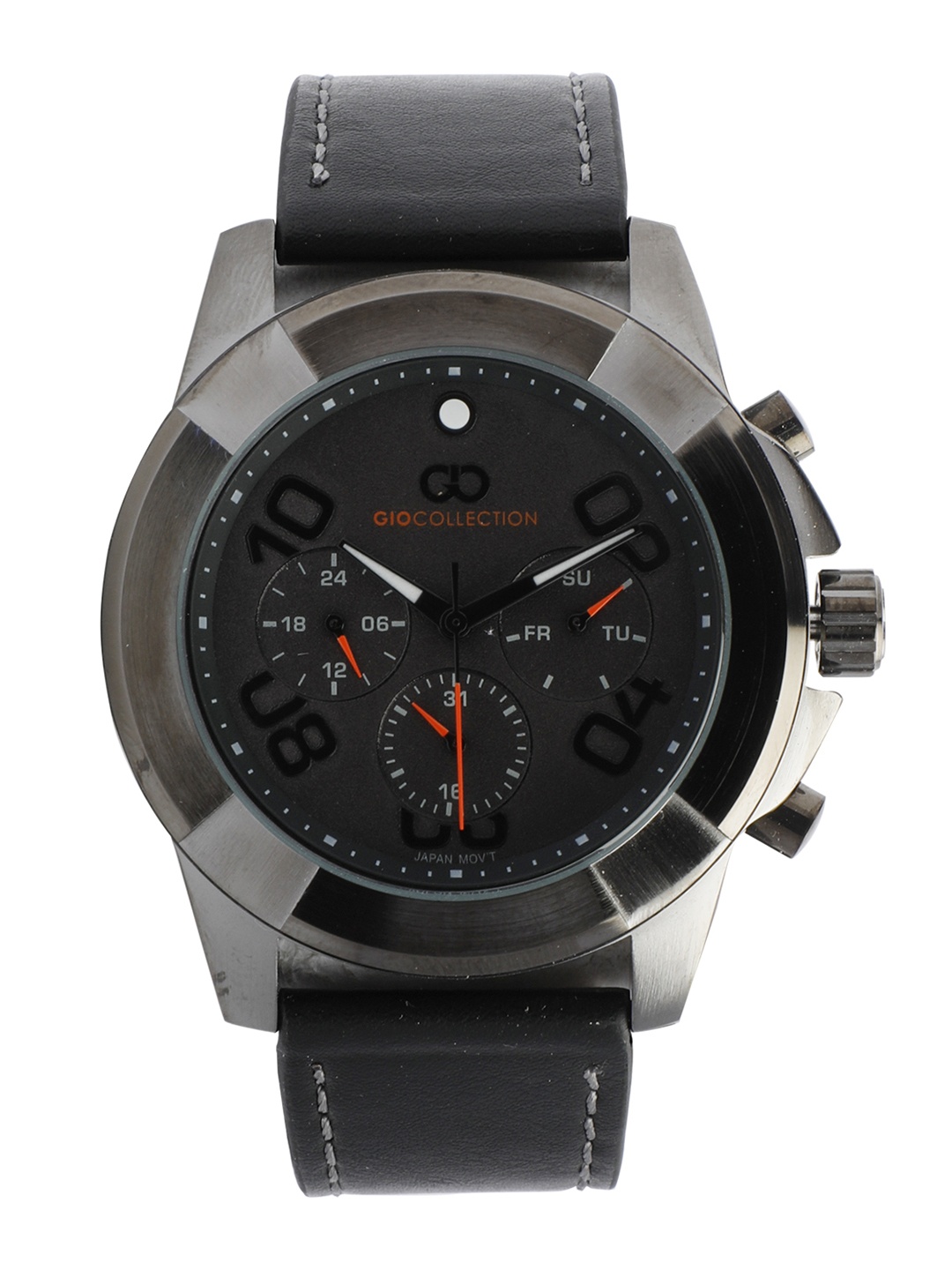

GIO COLLECTION Men Black Analogue Watch G1044