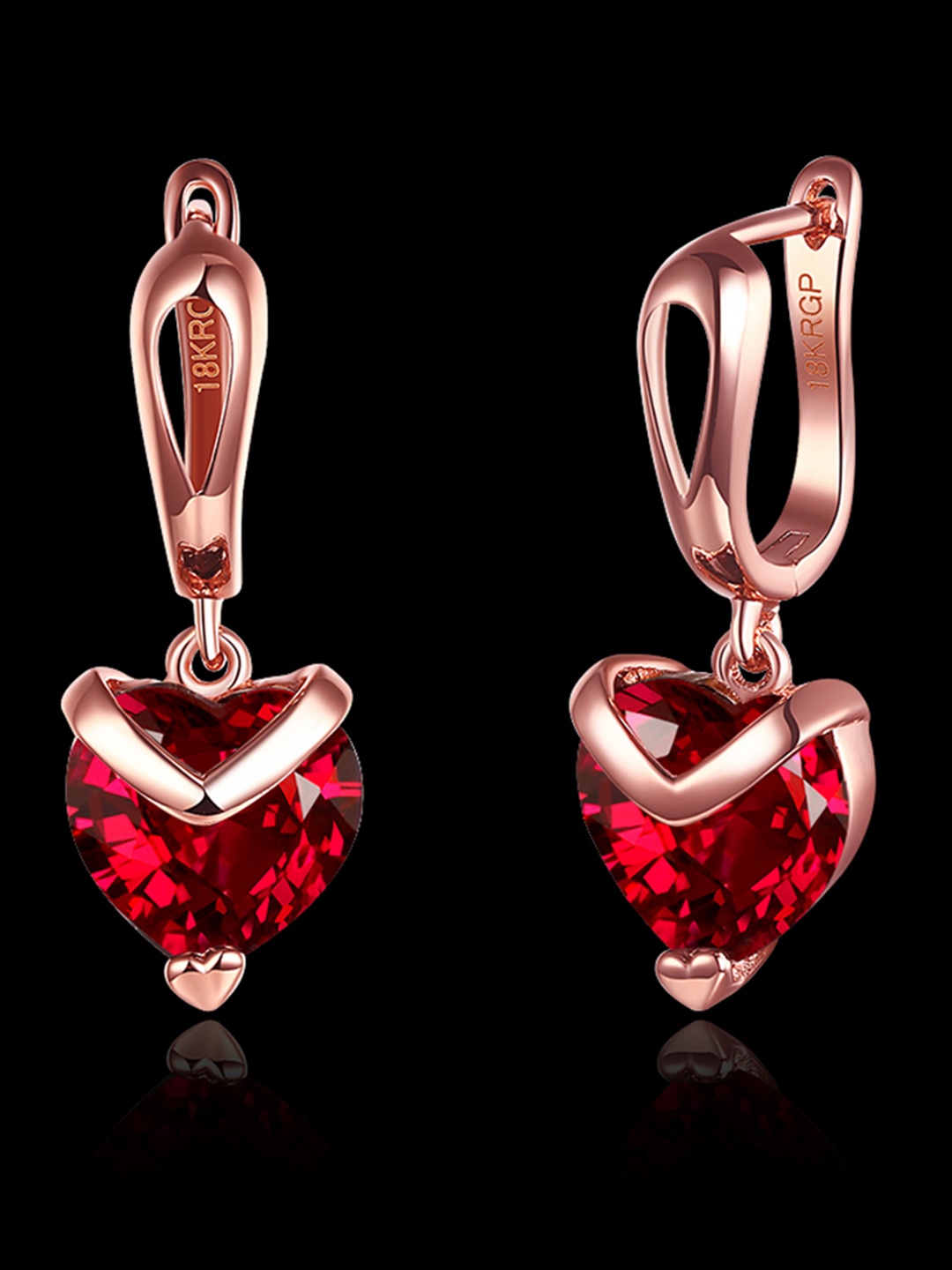 

Peora Gold-Plated Contemporary Drop Earrings