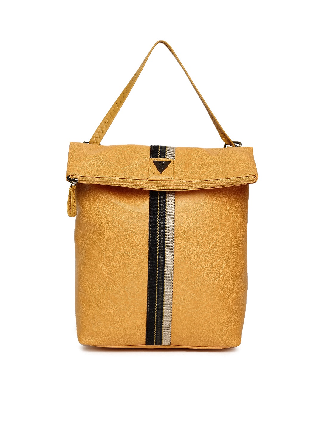 

Baggit Yellow Solid Handheld Bag