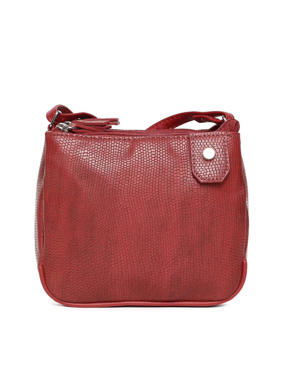 

Baggit Red Textured Sling Bag