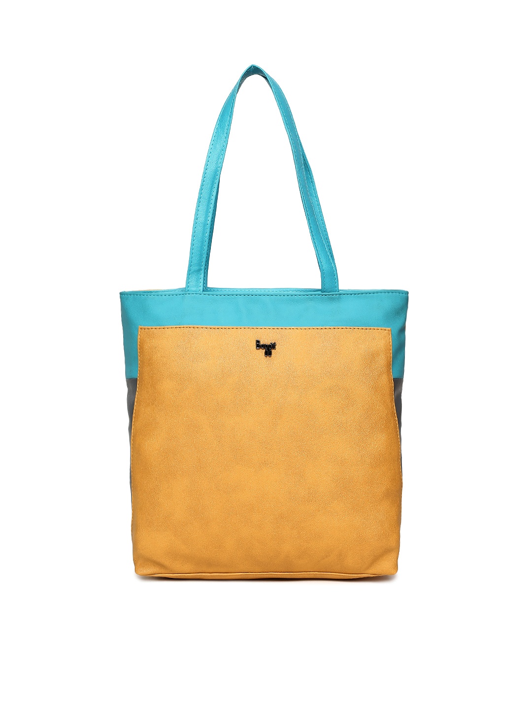 

Baggit Yellow Solid Shoulder Bag