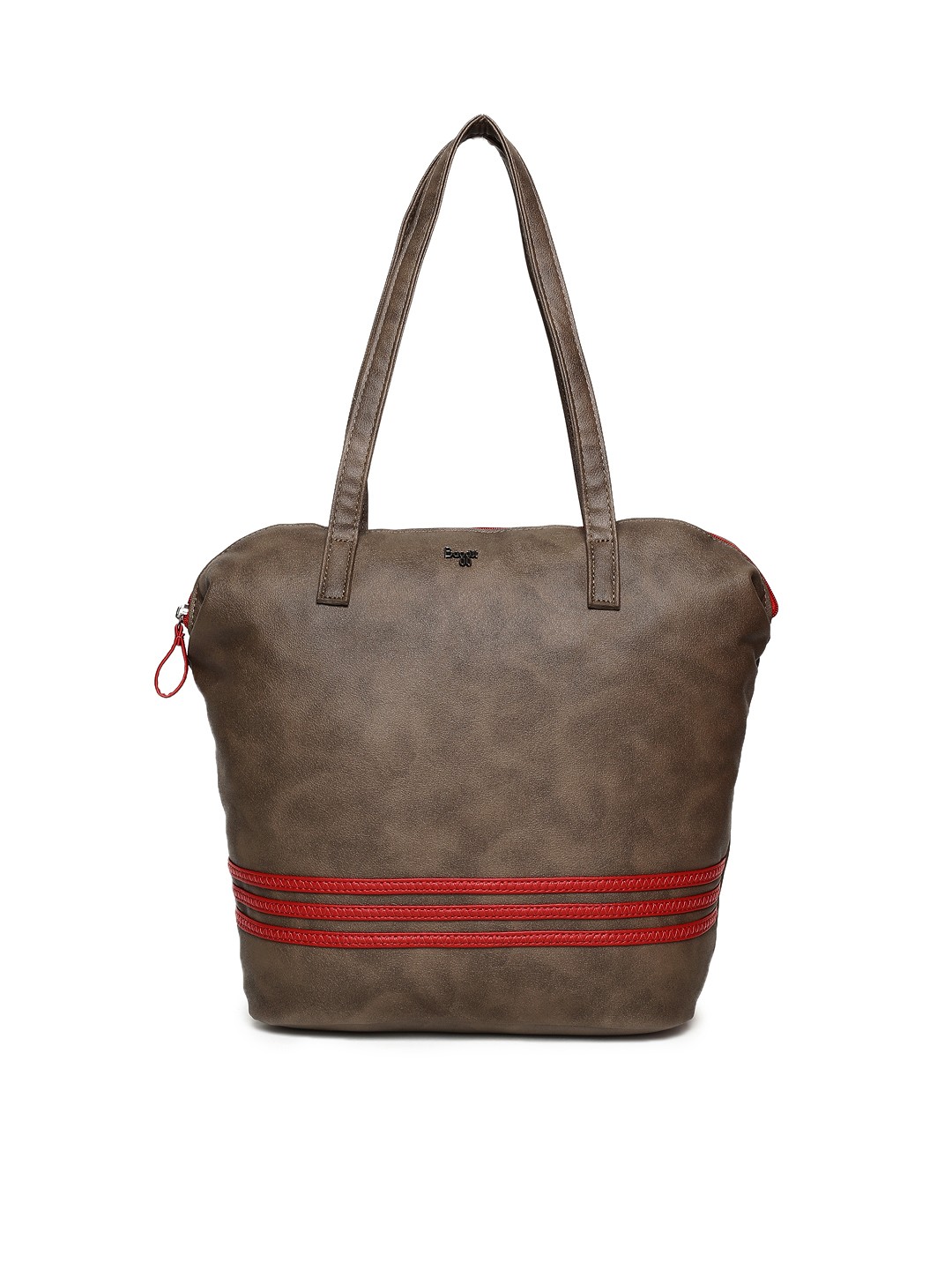 

Baggit Brown Striped Shoulder Bag