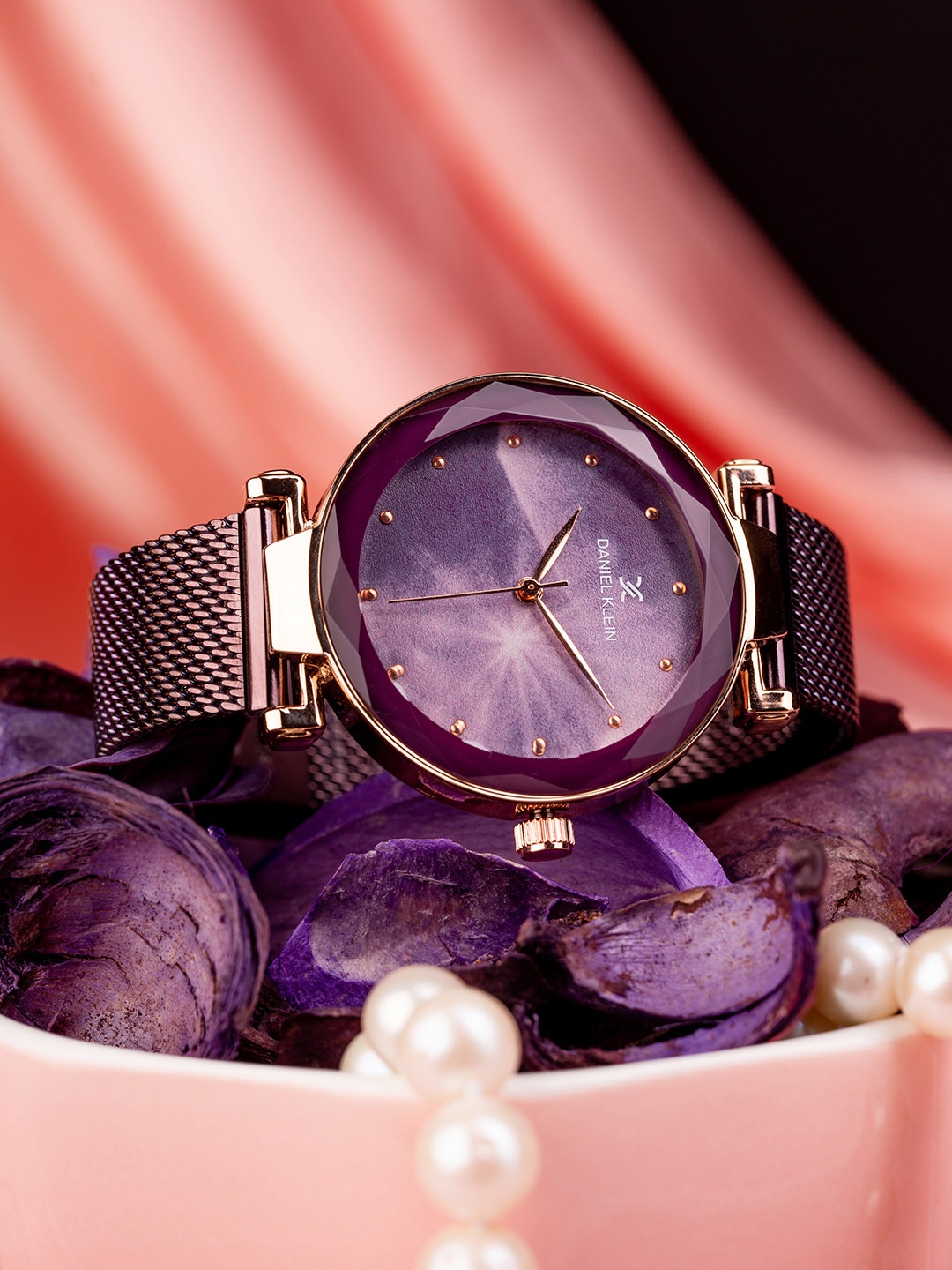 

Daniel Klein Women Purple Analogue Watch DK11873