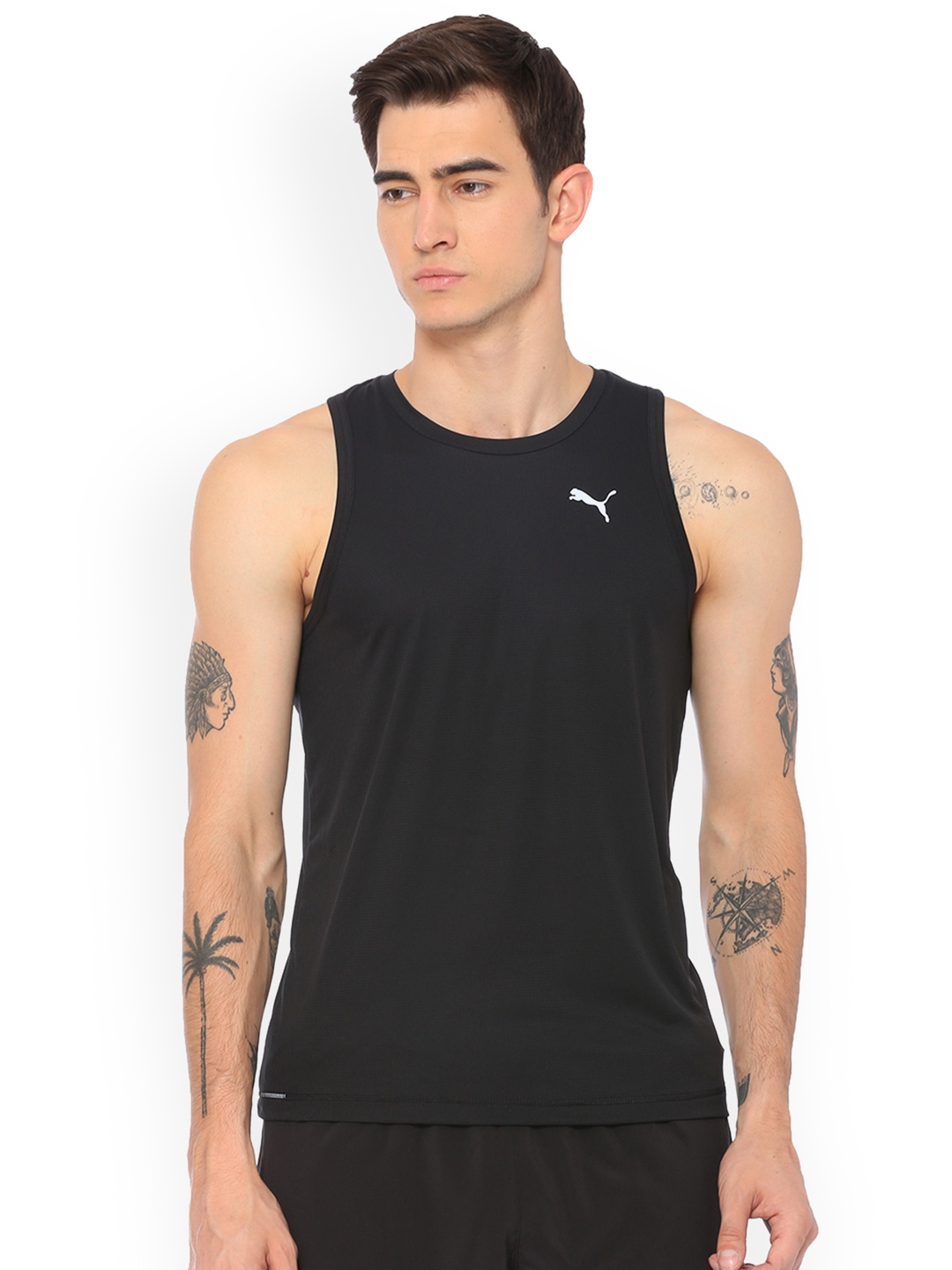 

Puma Black VK Active Tank Sports Tshirt