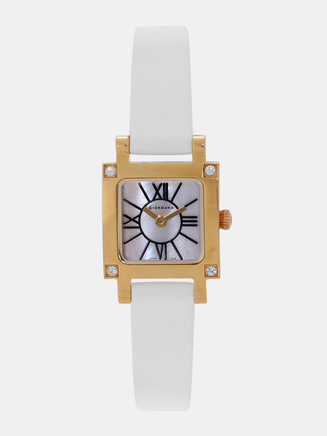 

GIORDANO Women White Analogue Watch 2374-04X