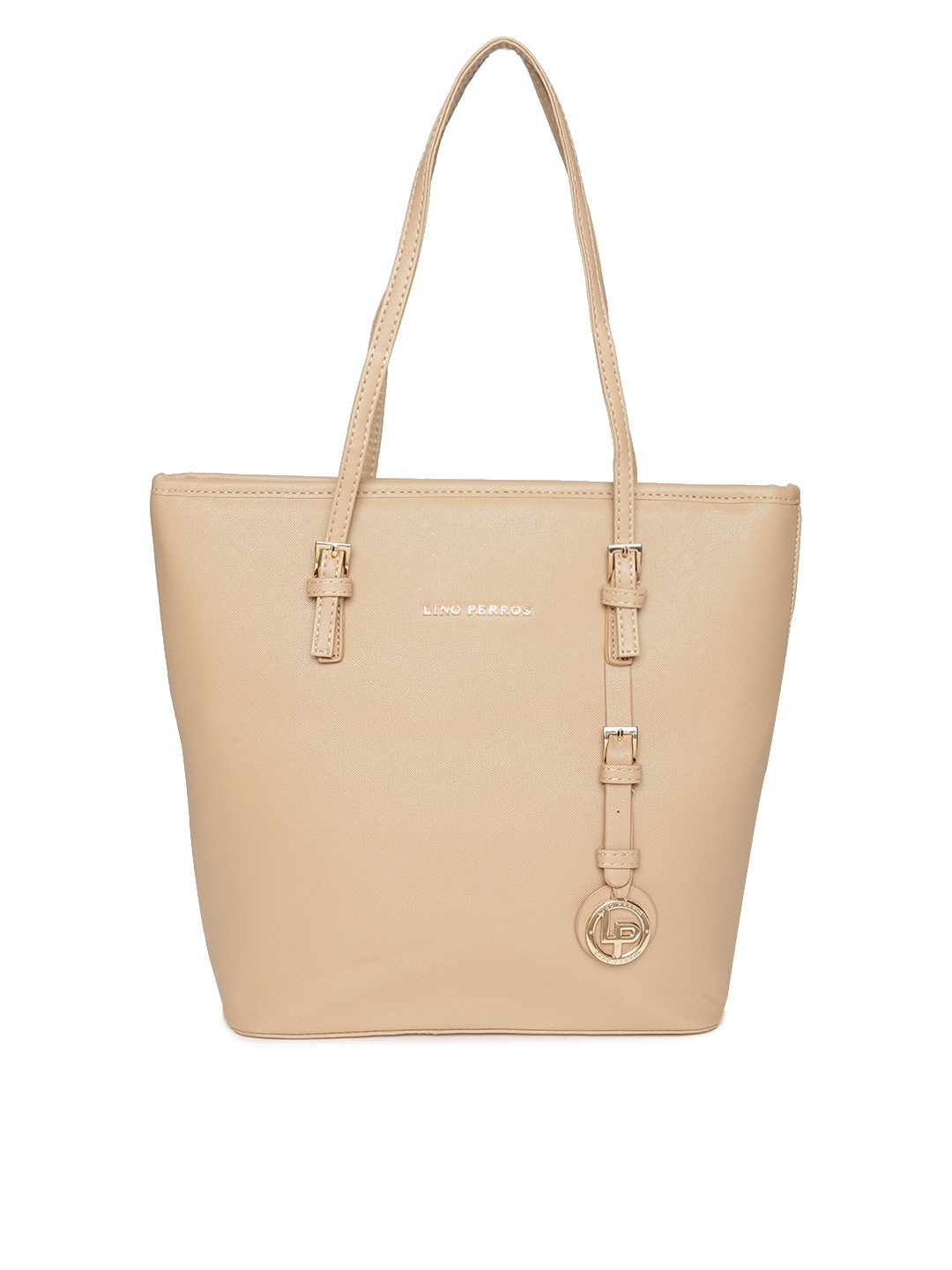 

Lino Perros Beige Solid Shoulder Bag
