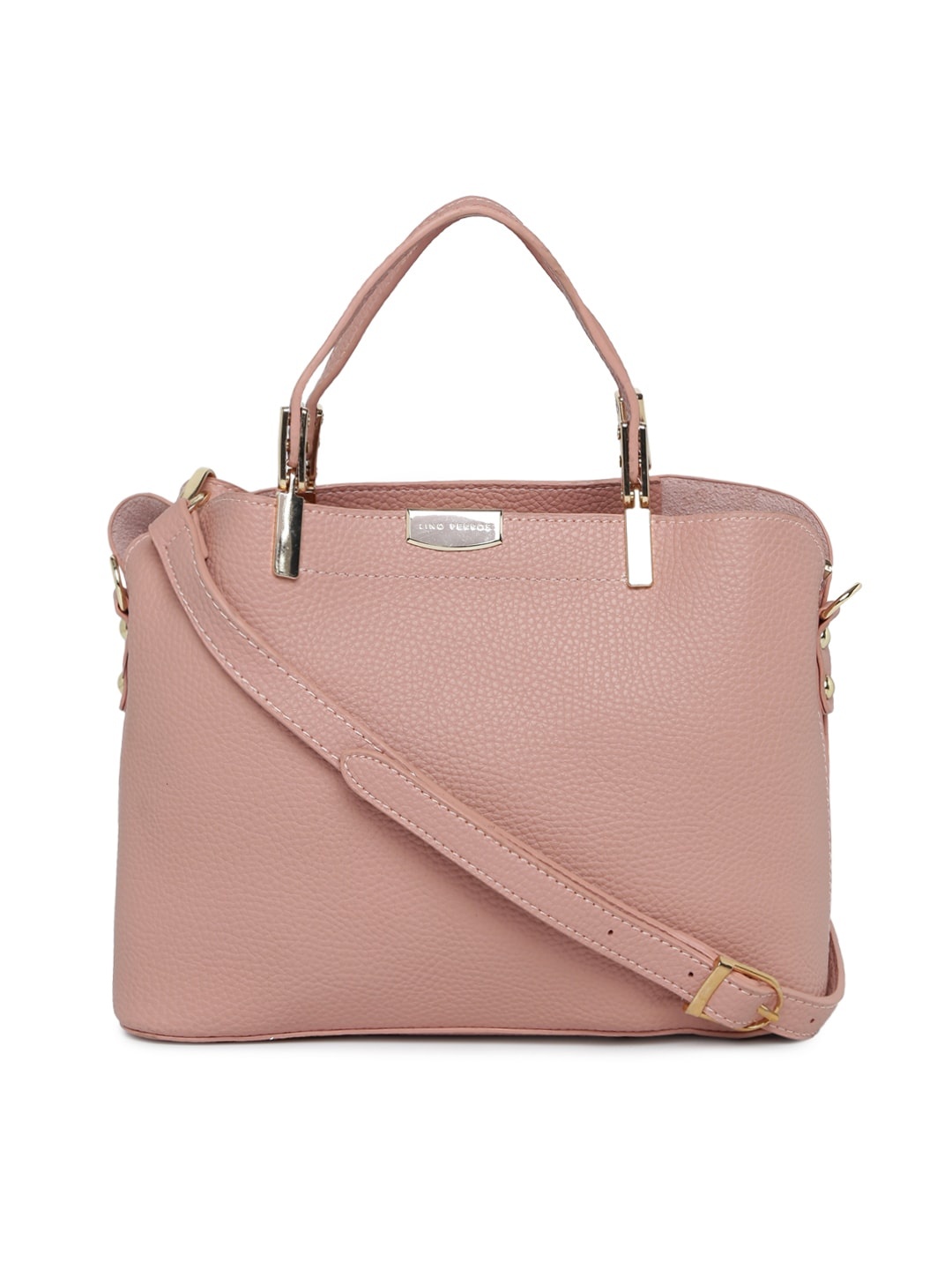 

Lino Perros Pink Textured Handheld Bag