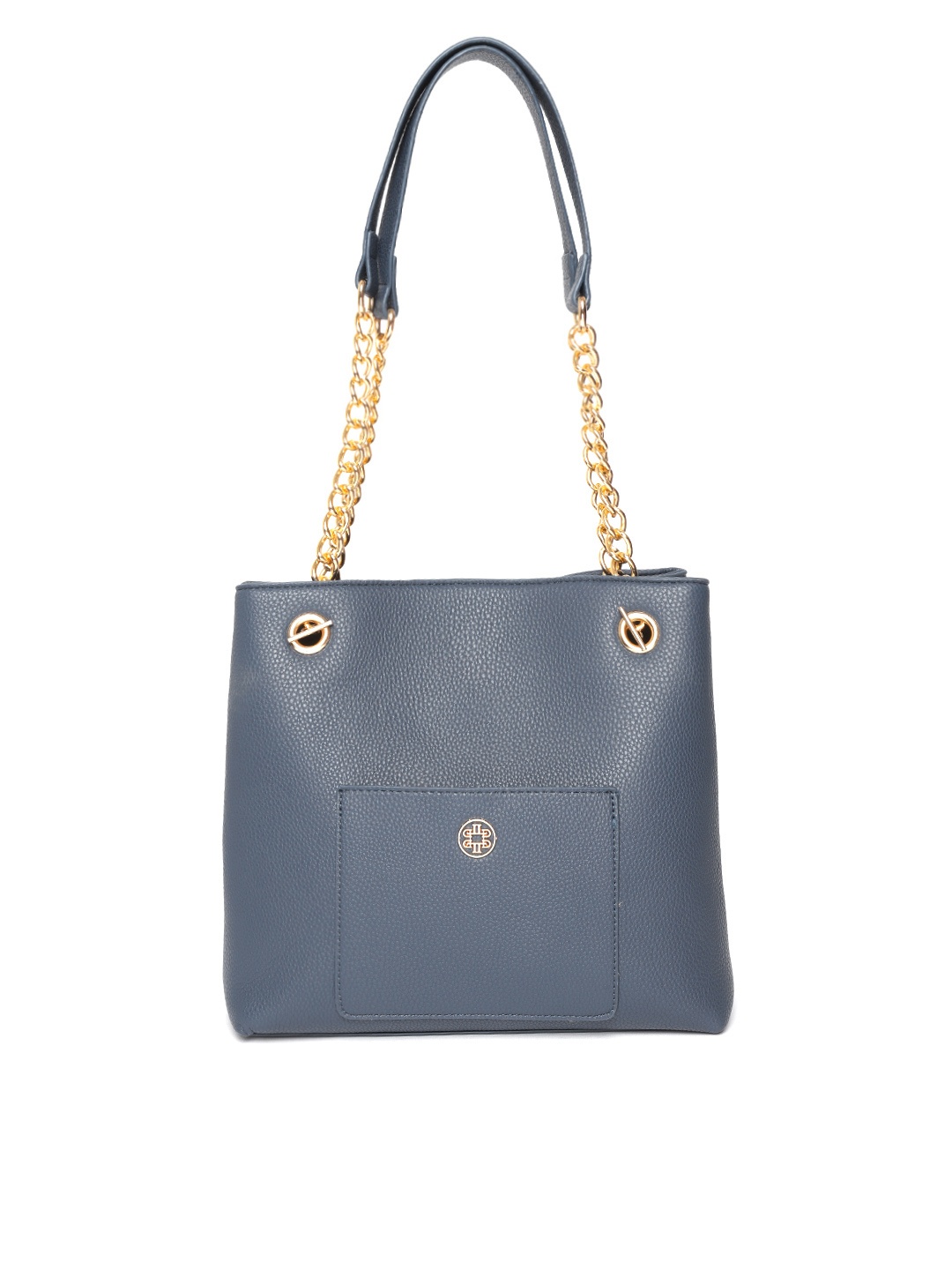 

Lino Perros Navy Blue Solid Shoulder Bag