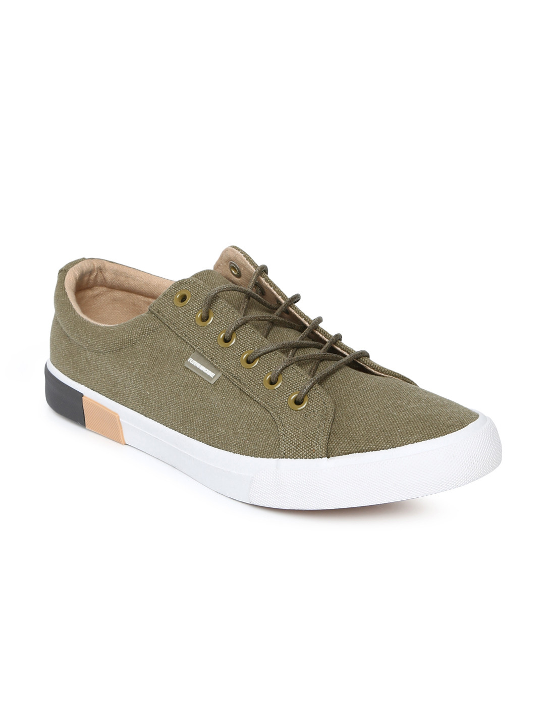 

Flying Machine Men Olive Green STEPHEN Sneakers