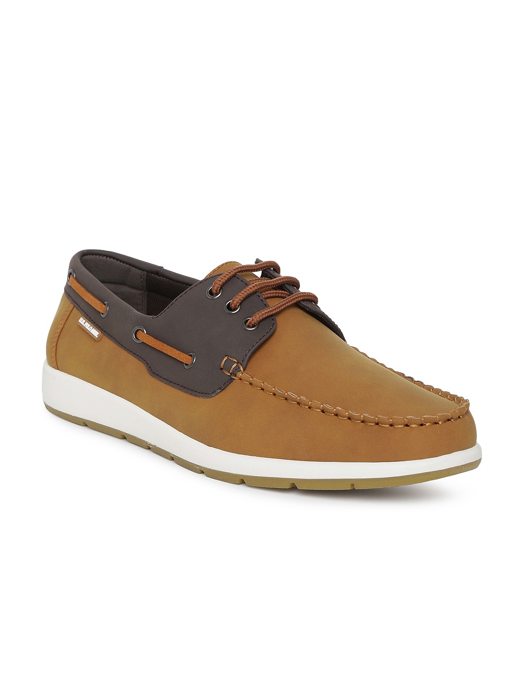 

U.S. Polo Assn. Men Tan Brown Boat Shoes