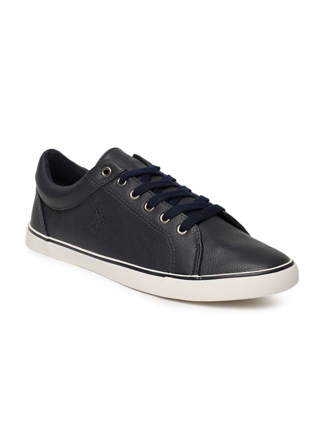 

U.S. Polo Assn. Men Navy Blue BARNES Sneakers