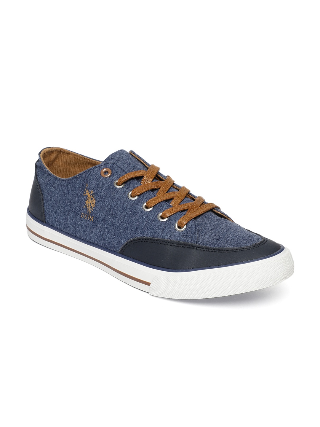 

U.S. Polo Assn. Men ADAM Navy Blue Sneakers