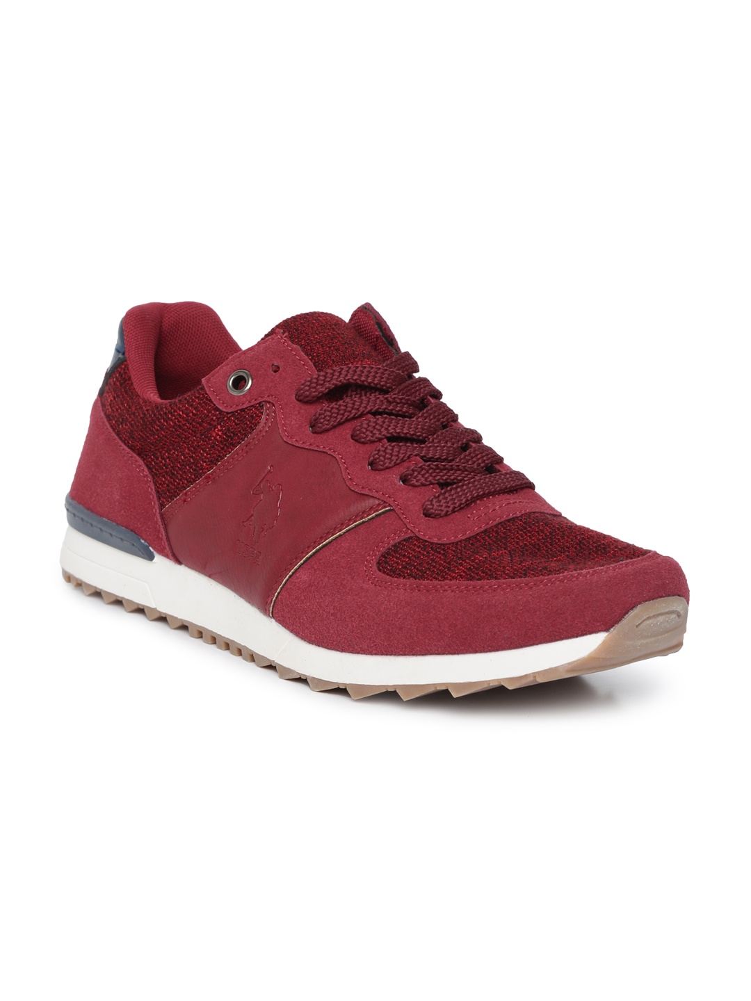 

U.S. Polo Assn. Men Maroon Sneakers