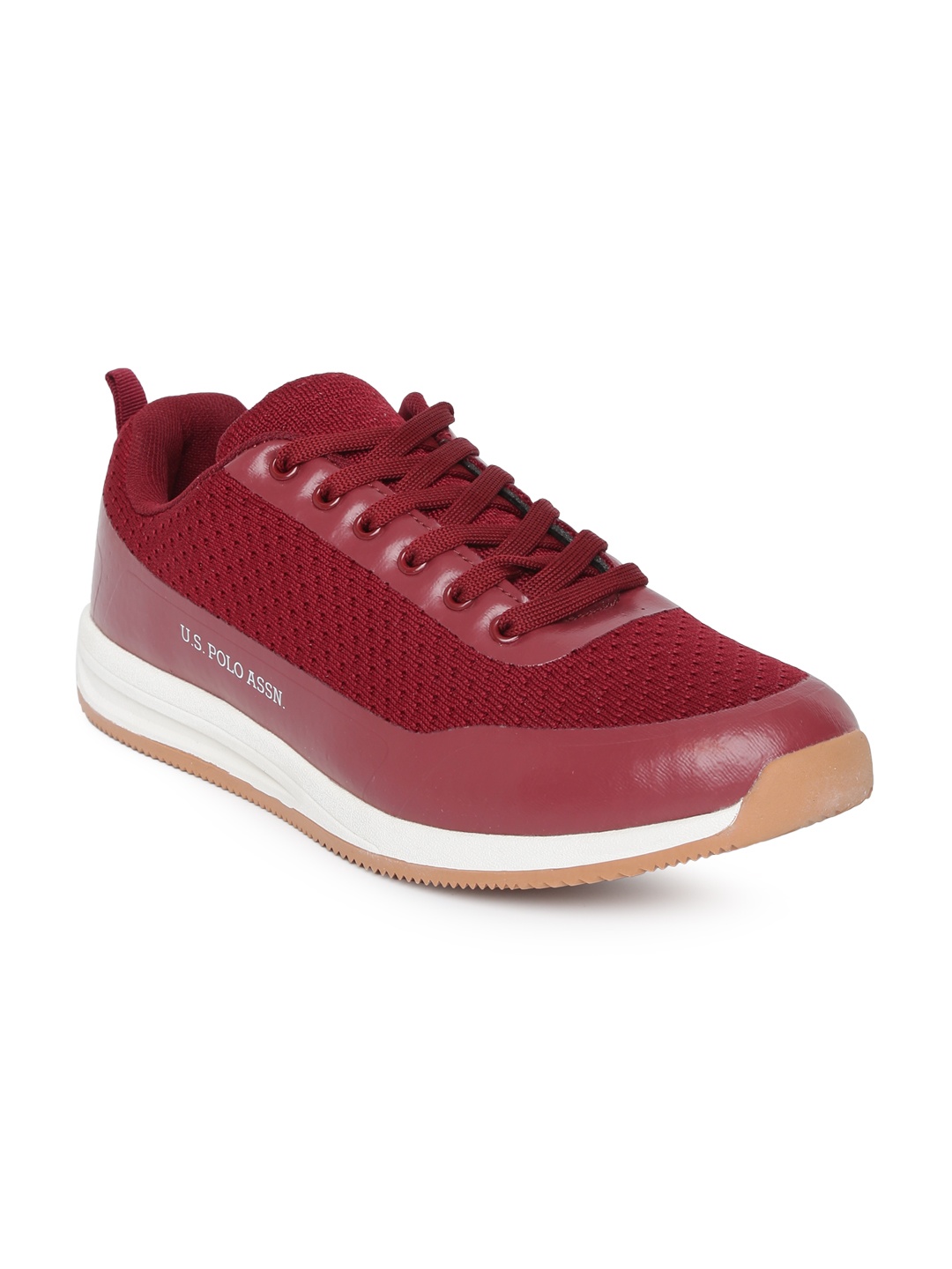 

U.S. Polo Assn. Men Maroon Sneakers