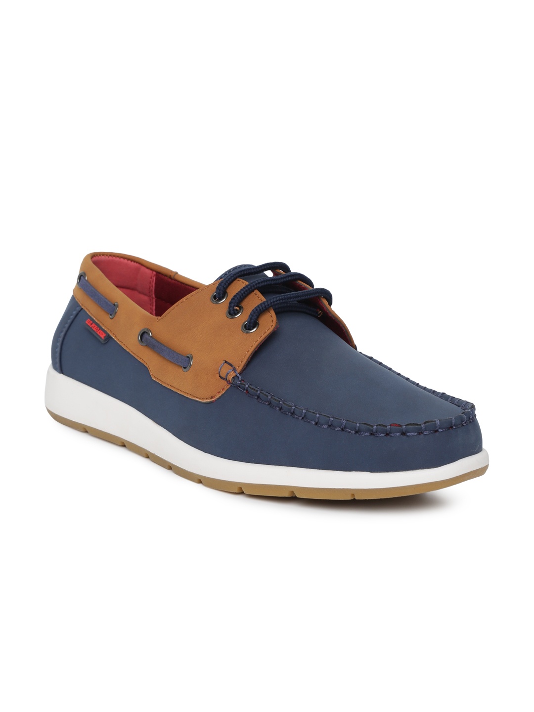 

U.S. Polo Assn. Men Navy Blue Boat Shoes