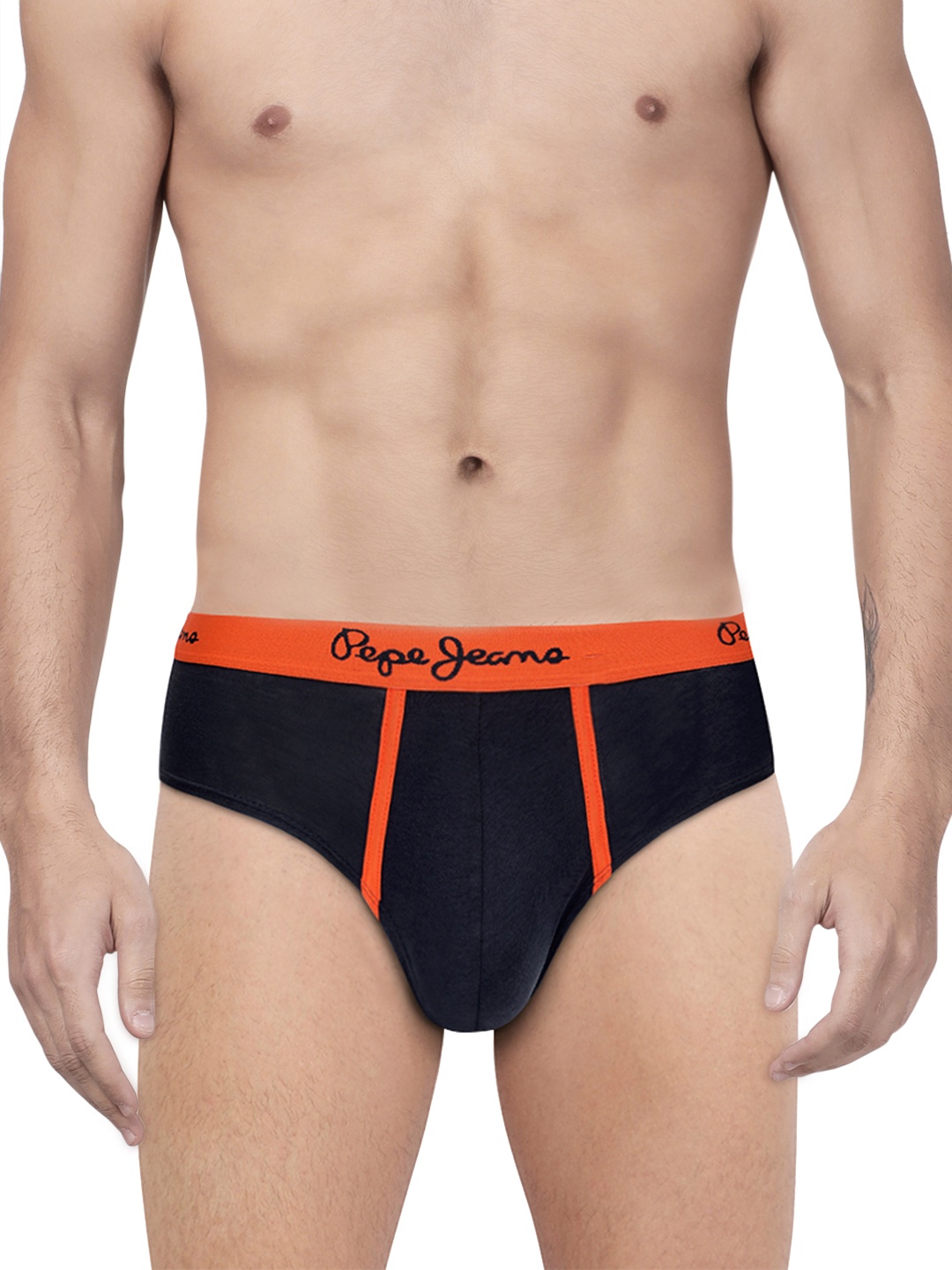 

Pepe Jeans Men Navy Blue Solid Brief 8904311300670