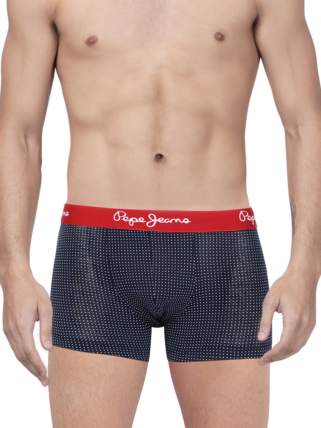 

Pepe Jeans Men Navy Blue Printed Fashion Trunk 8904311302131