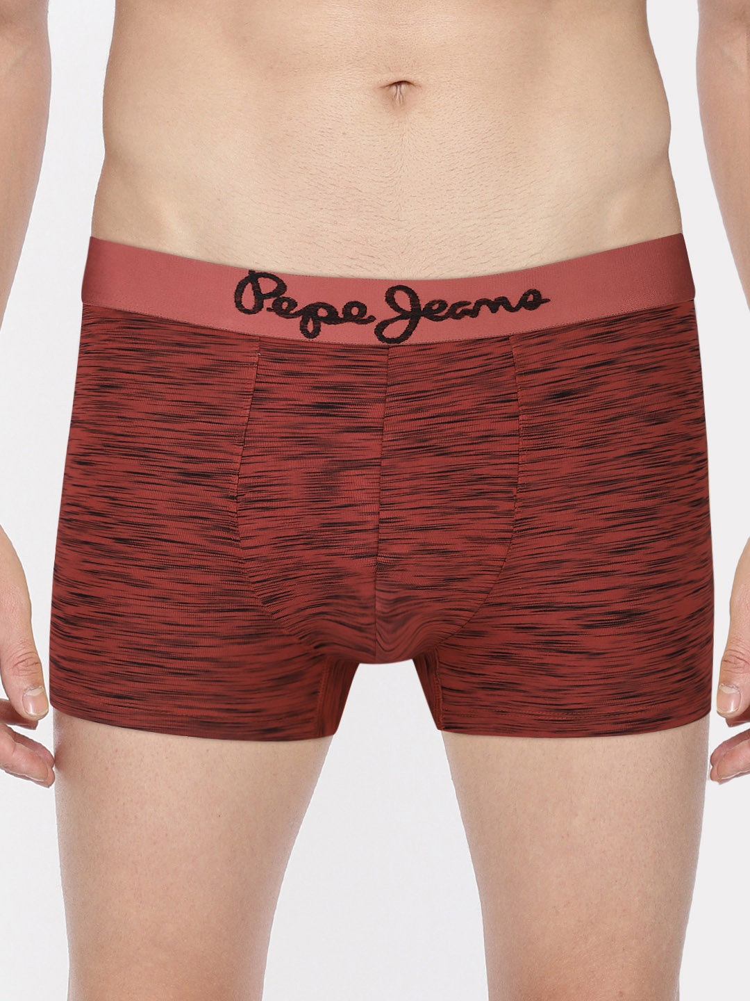 

Pepe Jeans Men Maroon Printed Trunks OPT03