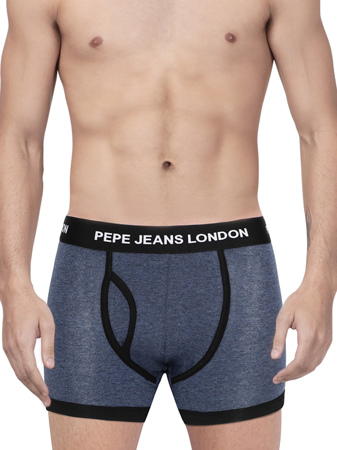 

Pepe Jeans Men Navy Blue Solid Trunks 8904311304920