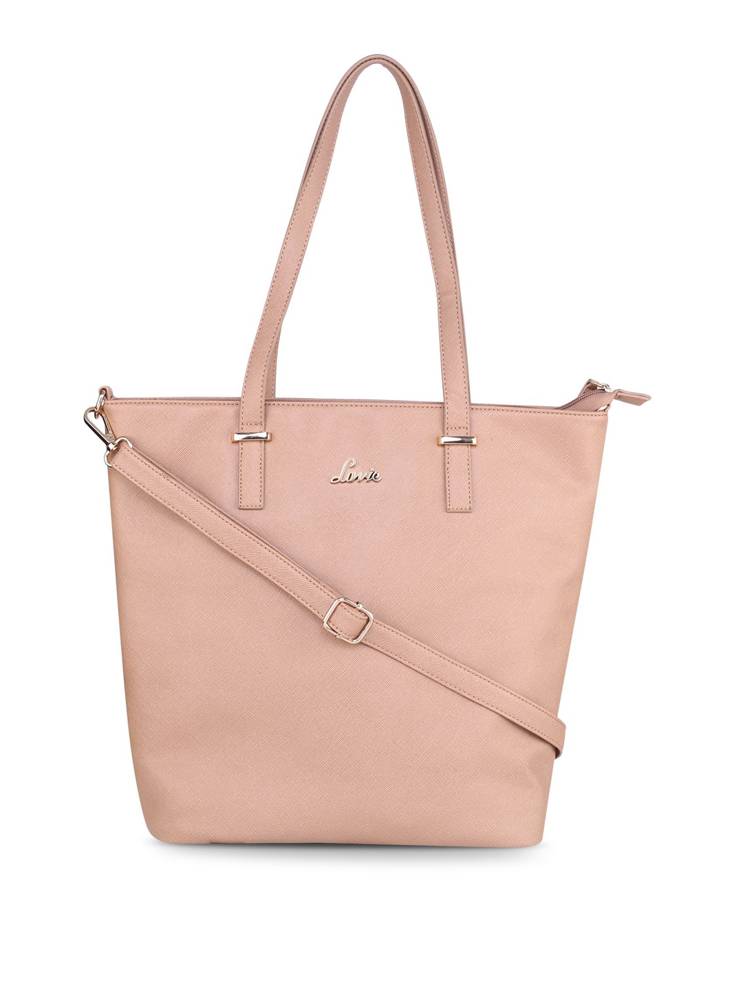 

Lavie Beige Solid Shoulder Bag
