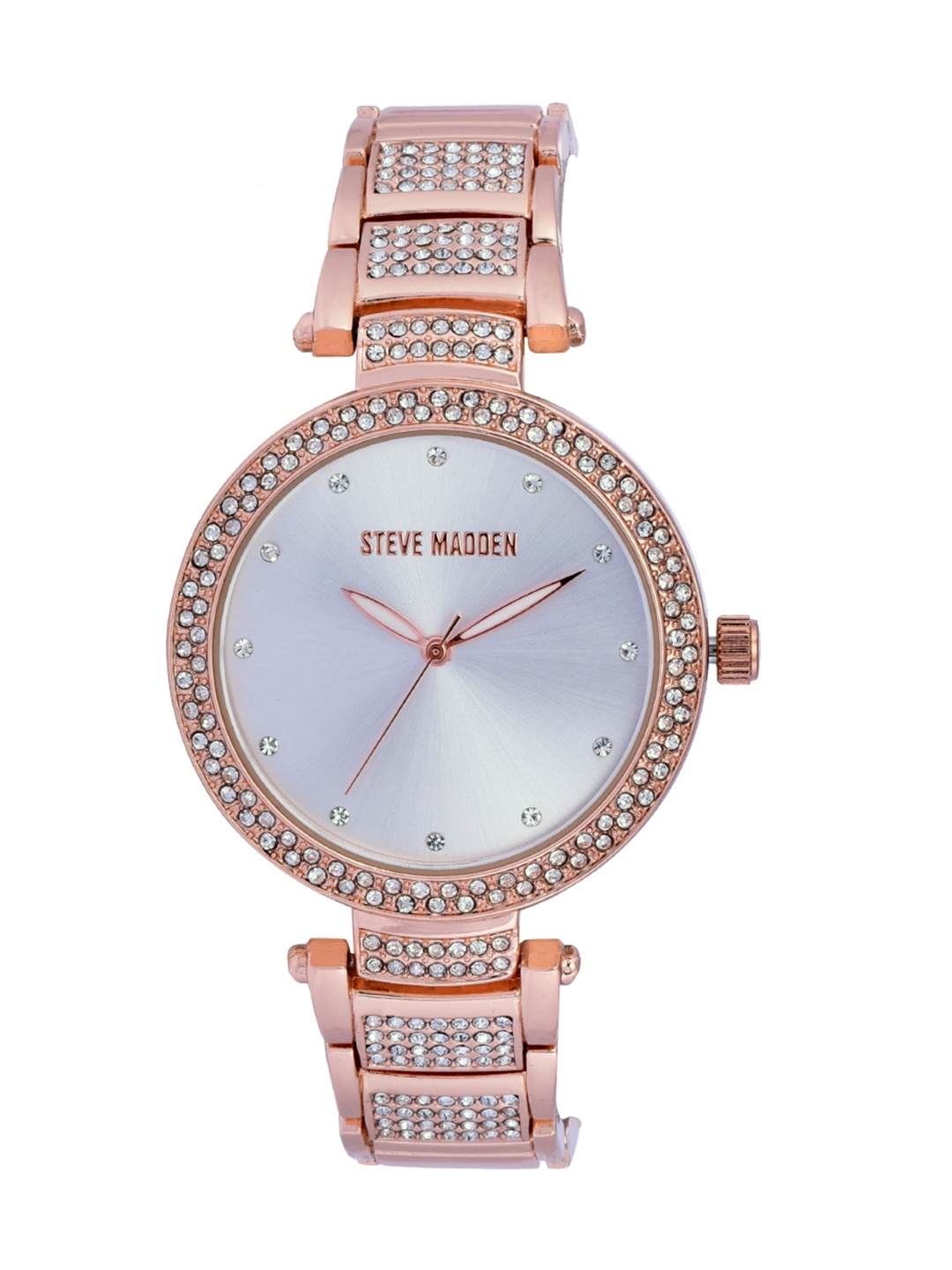 

Steve Madden Women Rose Gold-Toned Analogue Watch SMW224Q