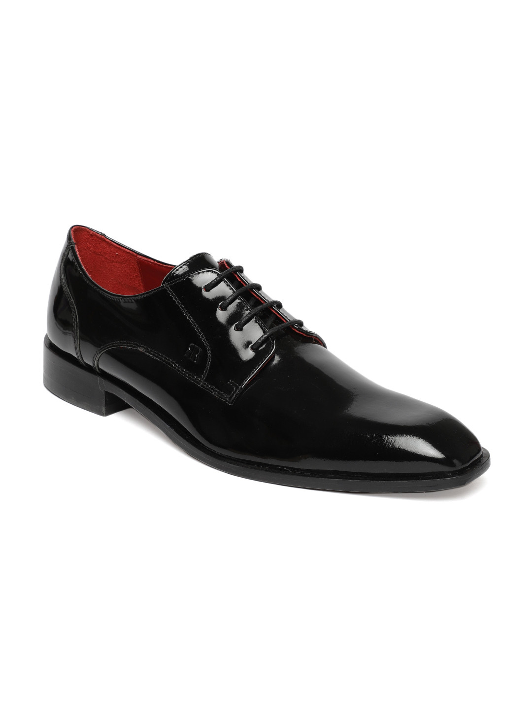 

Raymond Men Black Formal Leather Derbys
