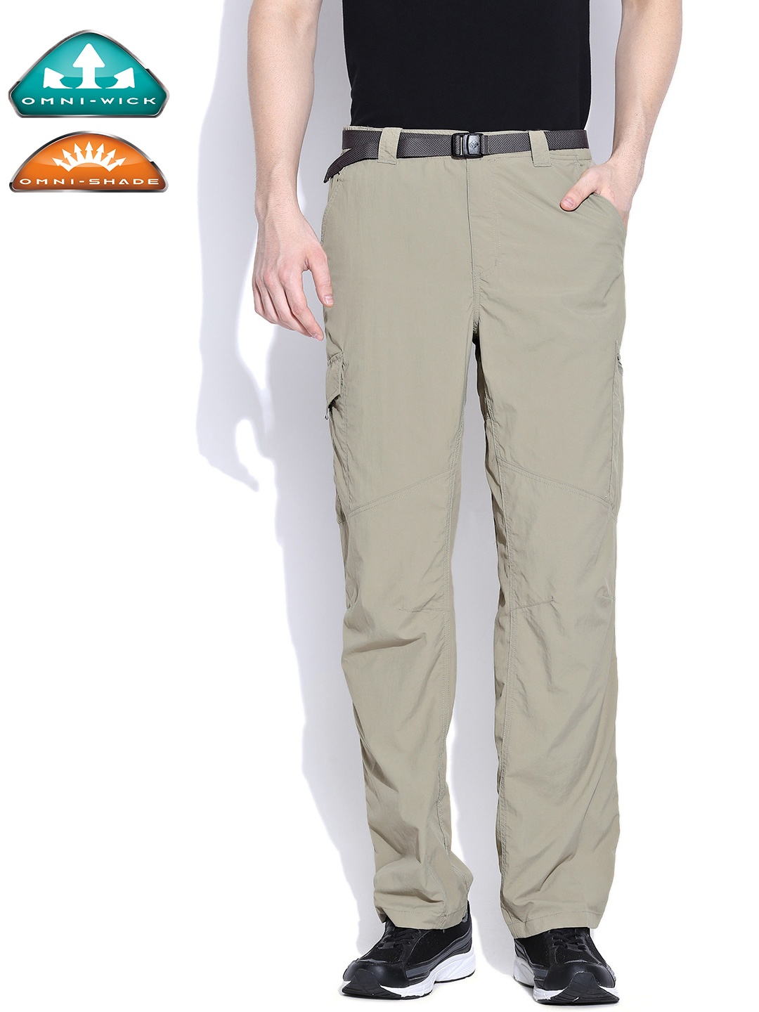 

Columbia Beige Silver Ridge UV Protected Breathable Hiking Cargo Pants