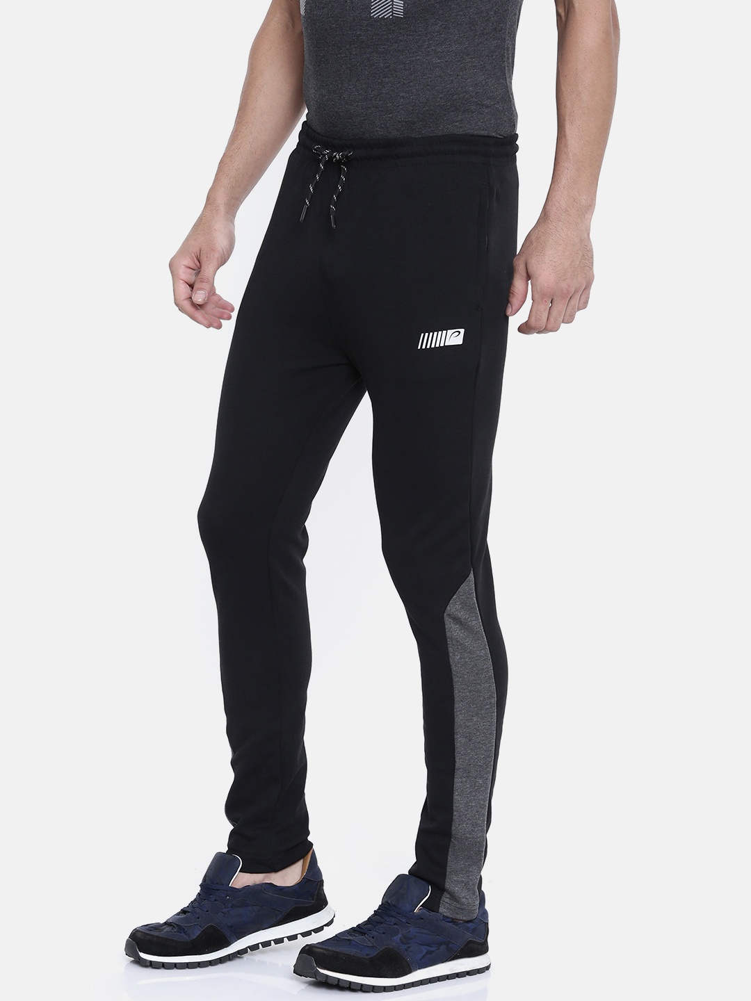 

Proline Active Men Black Solid Slim Fit Track Pants