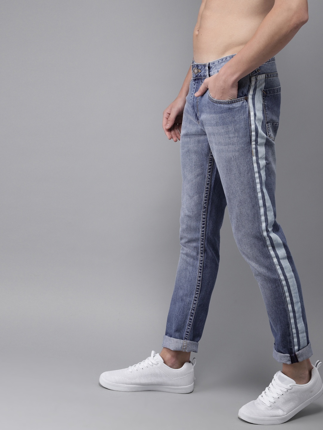 

Moda Rapido Men Blue Slim Fit Mid-Rise Clean Look Stretchable Jeans