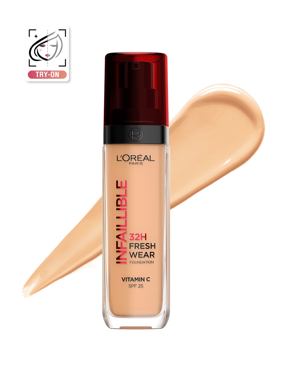 

LOreal Paris Infallible 32H Fresh Wear Foundation 30 ml - Golden Sun 260, Beige