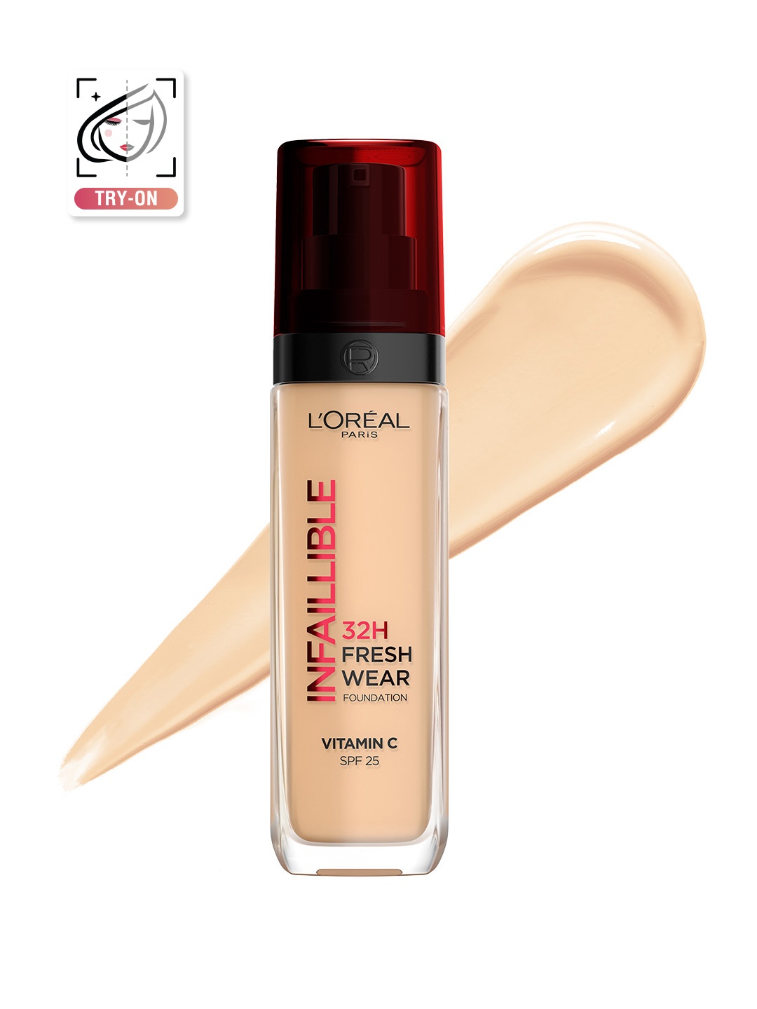 

LOreal Paris Infallible 32H Fresh Wear Foundation 30 ml - Sand 220, Beige