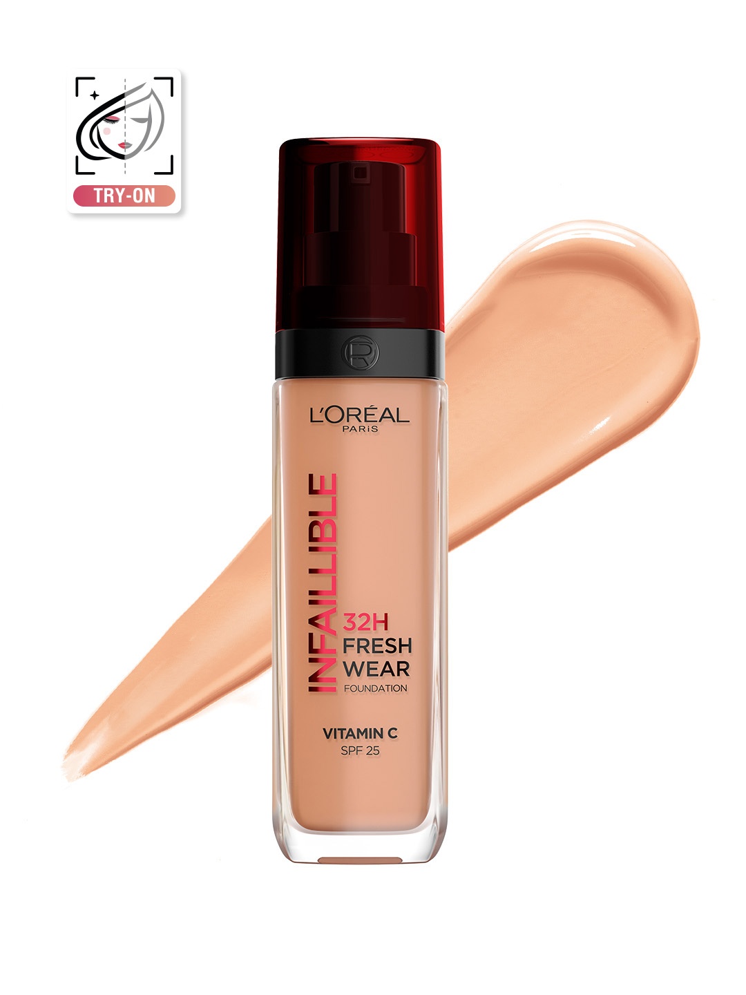 

LOreal Paris Infallible 32H Fresh Wear Foundation 30 ml - Amber 300, Beige