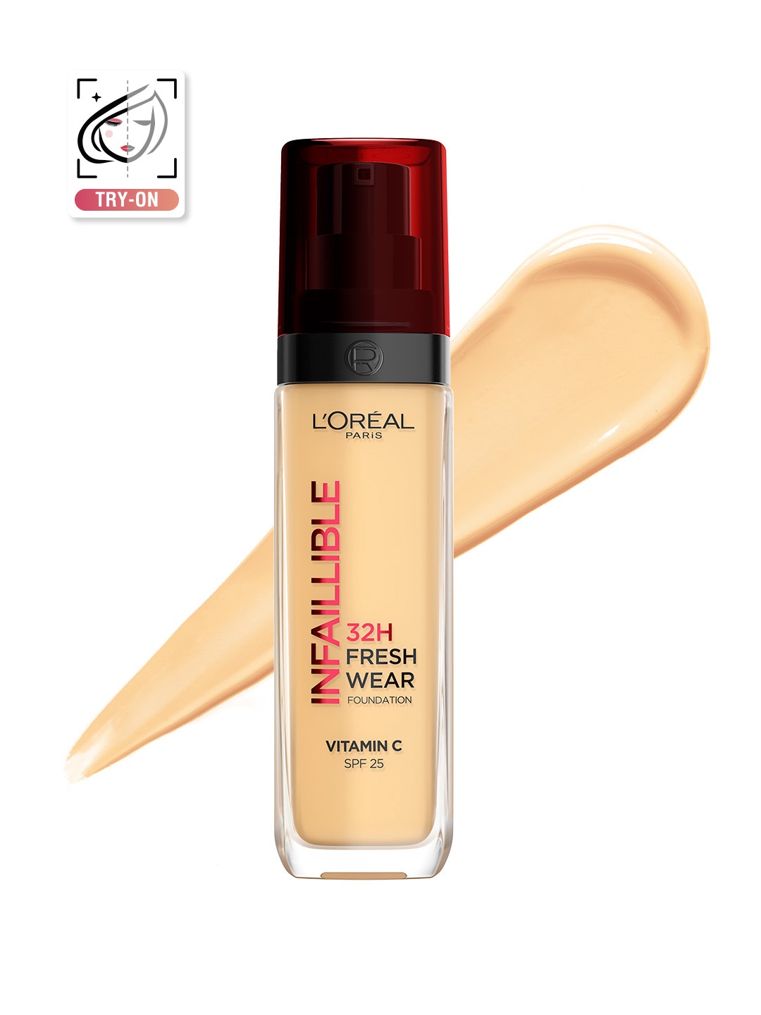 

LOreal Paris Infallible 32H Fresh Wear Foundation 30 ml - Golden Beige 125